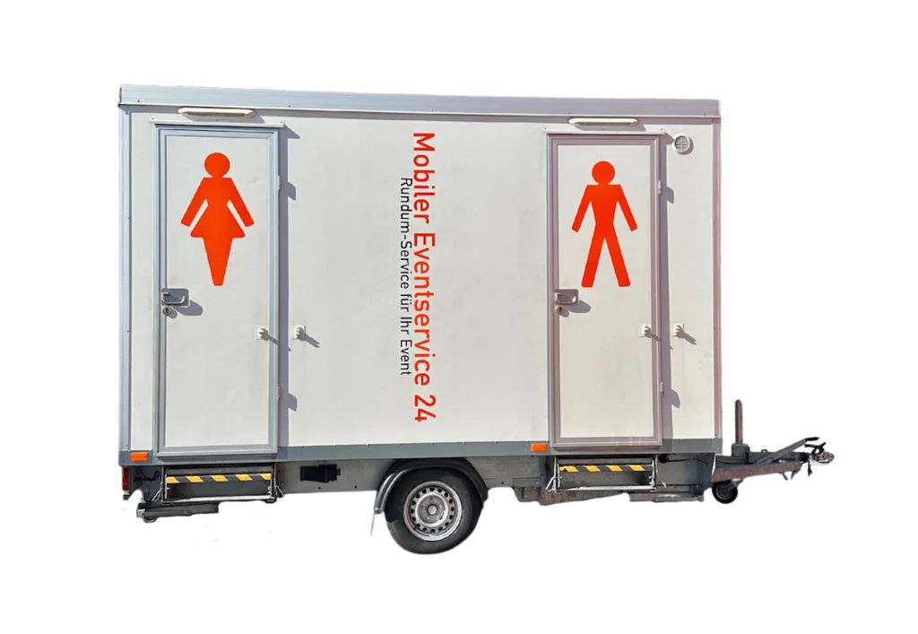 WC-Anhänger 2 + 1